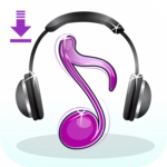 music downloader android application logo